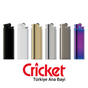 Cricket Metal Taşlı Promosyon Çakmak